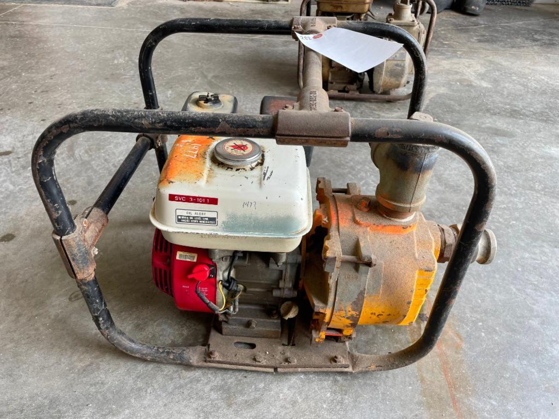 (1) TEEL Self-Priming Centrifugal Pump, Model 2P333A with Honda GX160 5.5 Engine. Located in Waukega