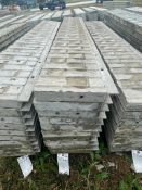 (10) 12" x 8' Corners with 8' Angles Wall-Ties Textured Brick Aluminum Concrete Forms 8" Hole Patter