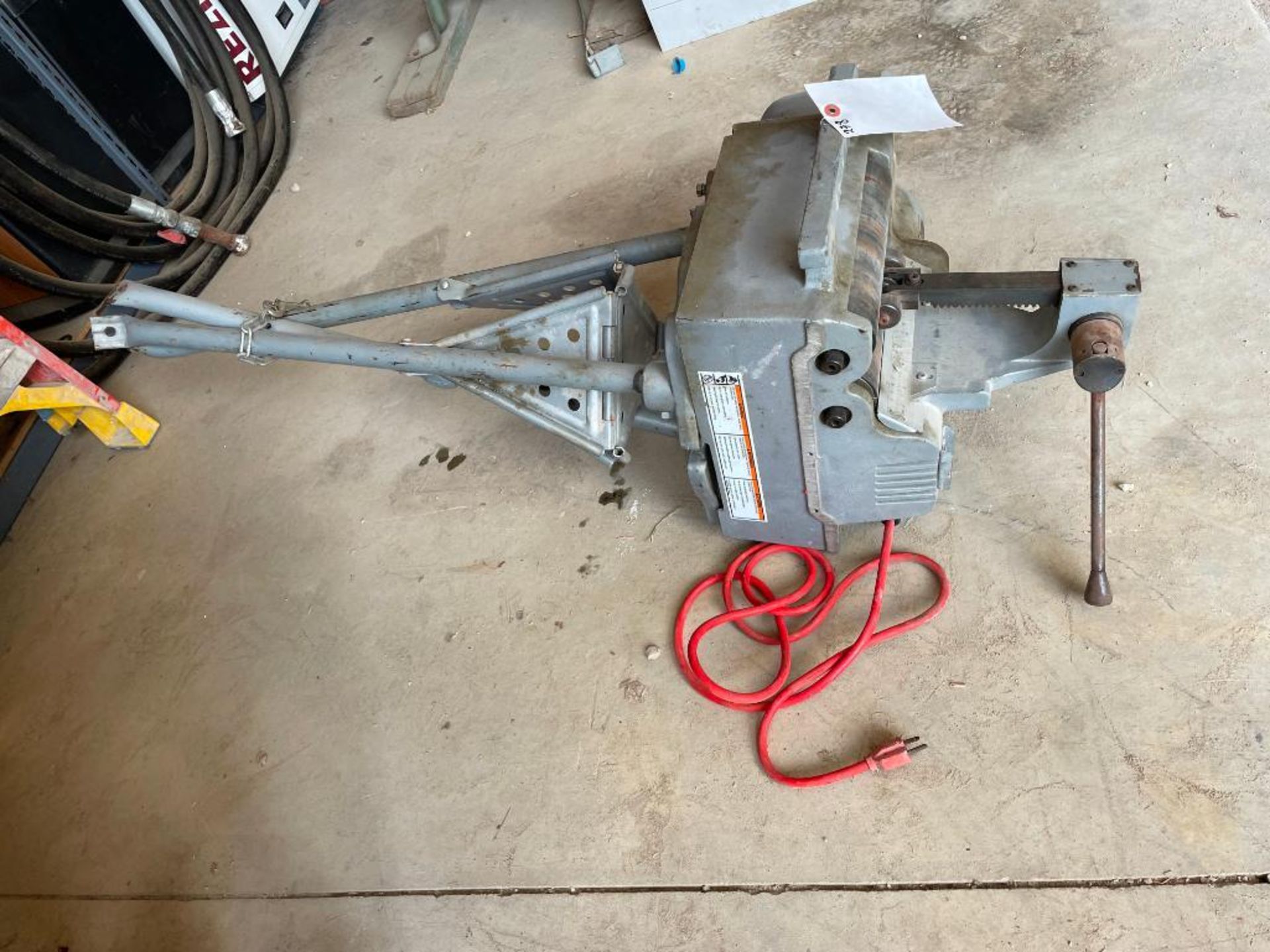 (1) Ridgid Portable Tristand with Binder. Located in Waukegan, IL. - Image 2 of 11