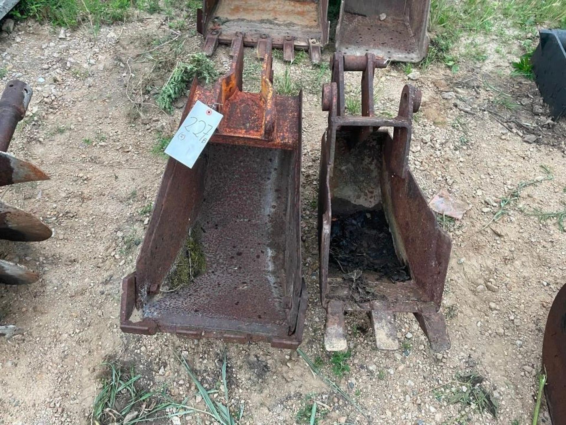 (1) 16" & (1) 12" Mini Excavator Bucket. Located in Lake Crystal, MN.