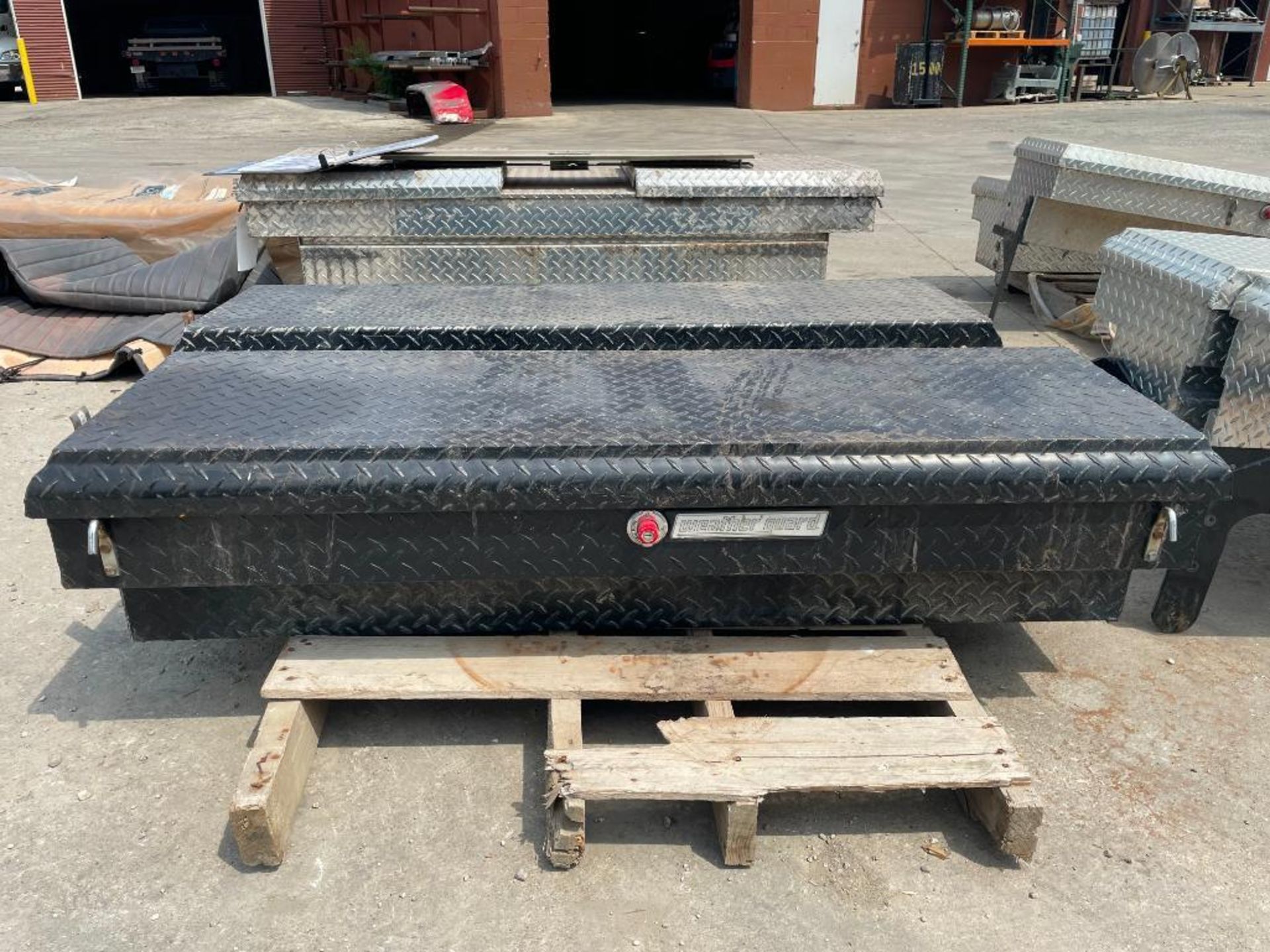 (2) 54" x 15" Black Weatherguard Toolboxes. Located in Glen Ellyn, IL. - Image 2 of 5