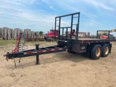 (1) 16' x 8' 6" Concrete Form Trailer, VIN #DPSMN831188, Serial #2804102. Located in Lake Crystal, M