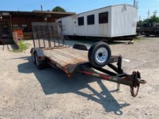 (1) 2008 Feeling Trailer, 78" x 16' Bed, Vin #5FtEE162181031369. Located in Waukegan, IL.