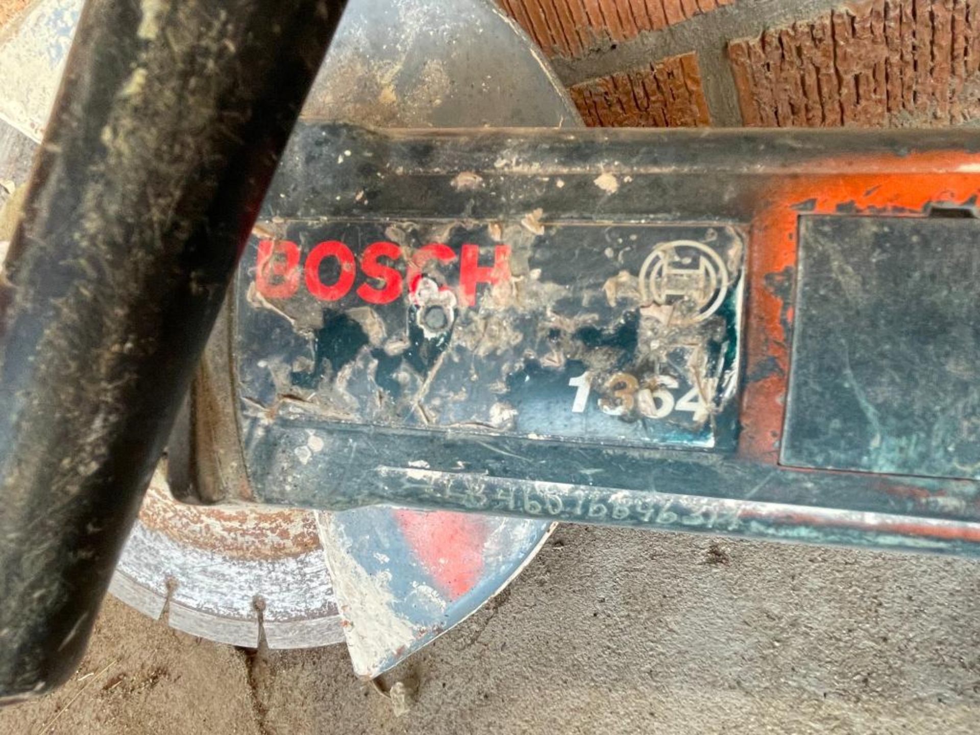 (1) Bosch 1364 Cut-off Saw, Model 0601364039. Located in Waukegan, IL. - Image 6 of 9