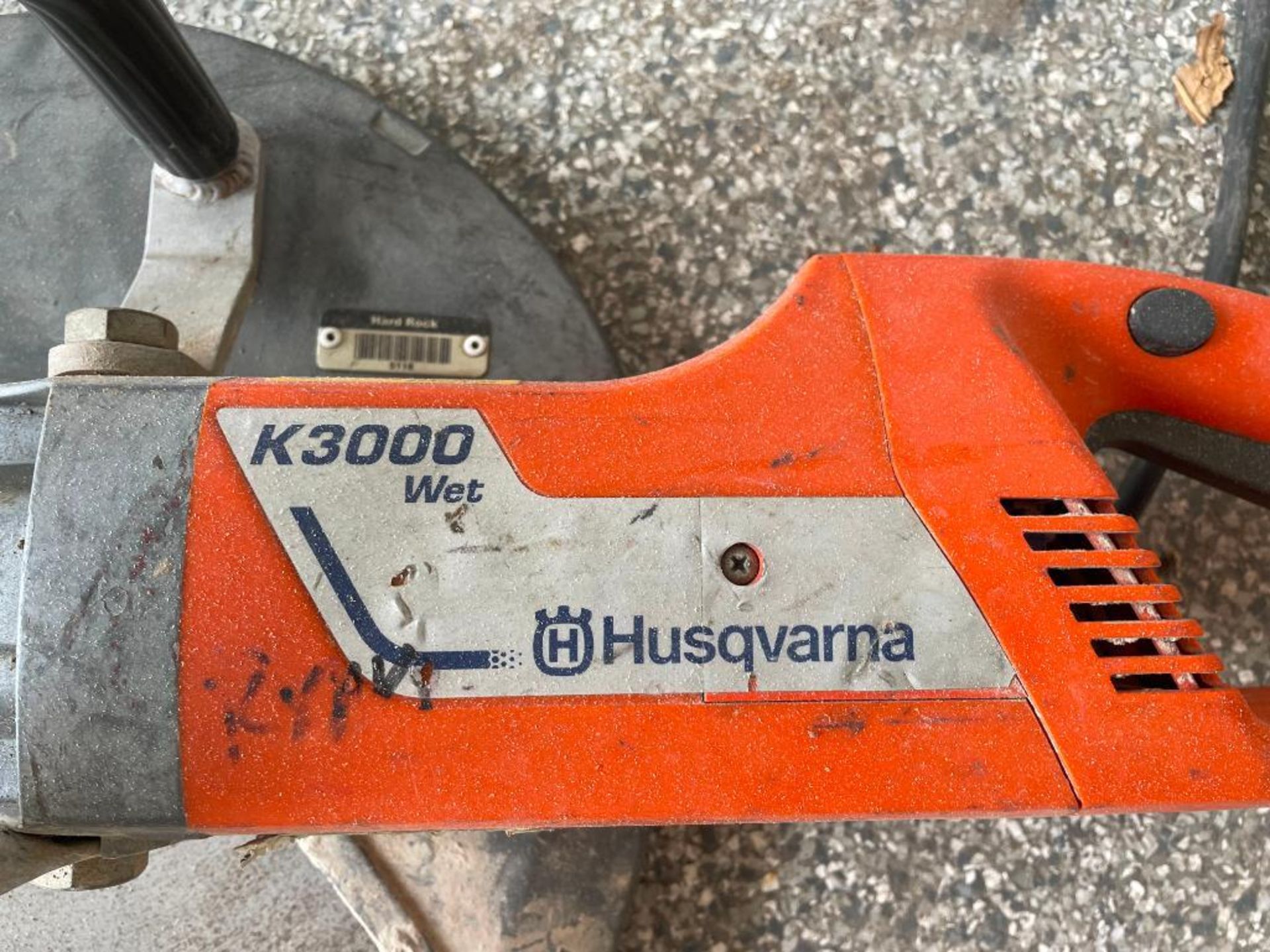 (1) Husqvarna K3000 Wet Electric Concrete Saw. Located in Wheeling, IL. - Image 5 of 7