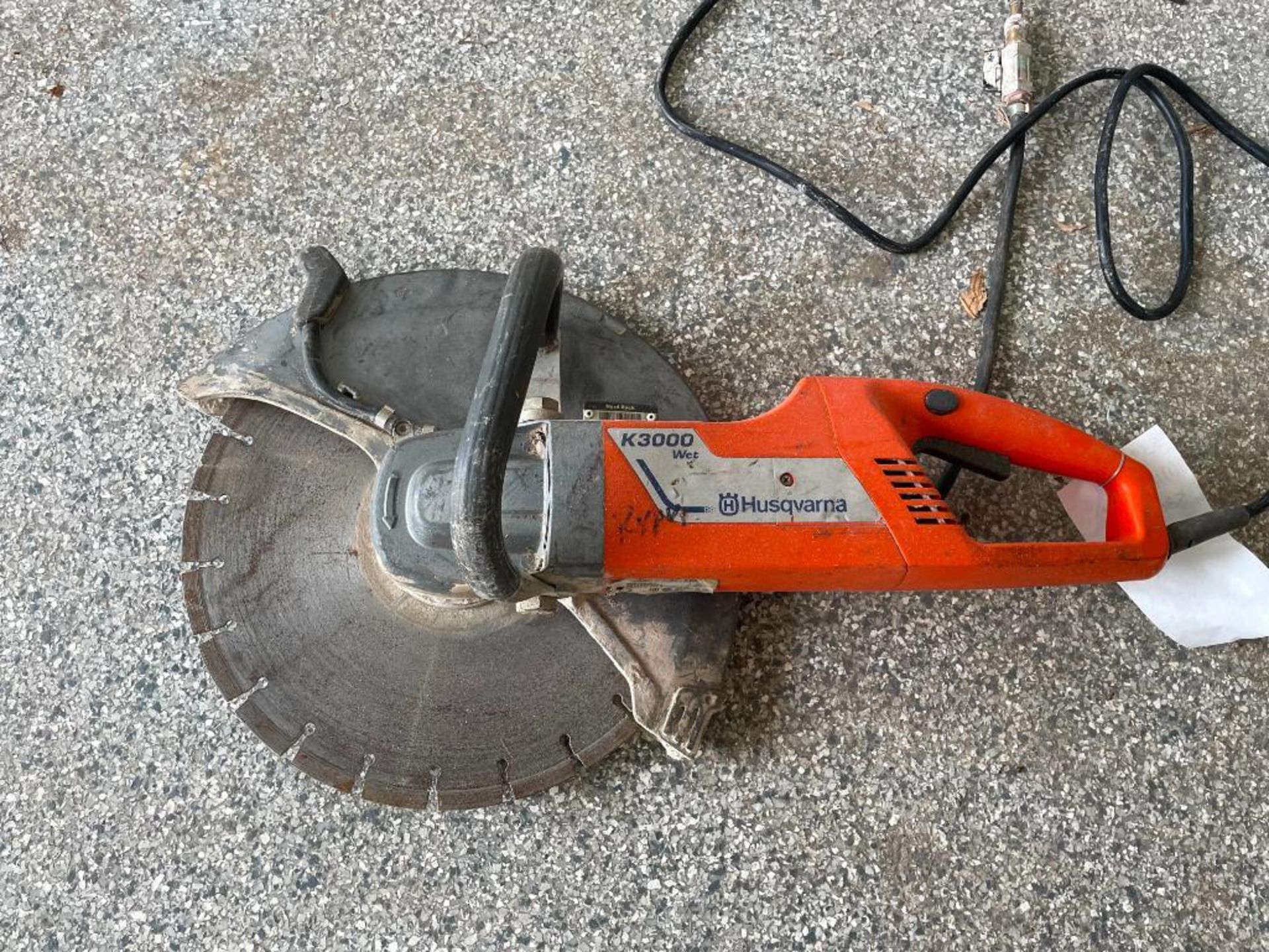 (1) Husqvarna K3000 Wet Electric Concrete Saw. Located in Wheeling, IL. - Image 4 of 7