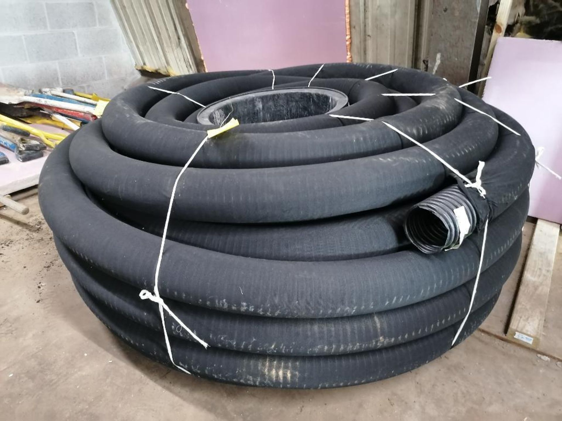 (1) Roll of Drainage Hose. Located in Terre Haute, IN. - Image 2 of 3