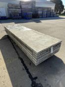 (7) 3' x 10' Wall-Ties Smooth Aluminum Concrete Forms 6-12 Hole Pattern. Located in Mt. Pleasant