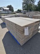 (10) 18" x 4' Wall-Ties Smooth Aluminum Concrete Forms 8" Hole Pattern. Located in Mt. Pleasant, IA.