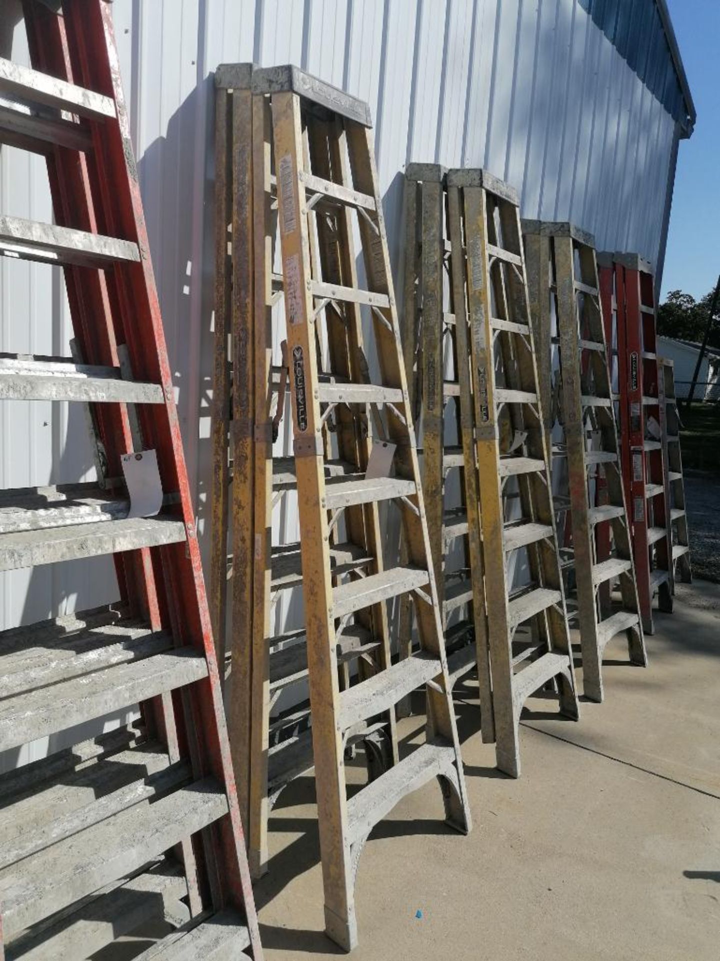 (2) 8' Louisville Stepladder. Located in Mt. Pleasant, IA.