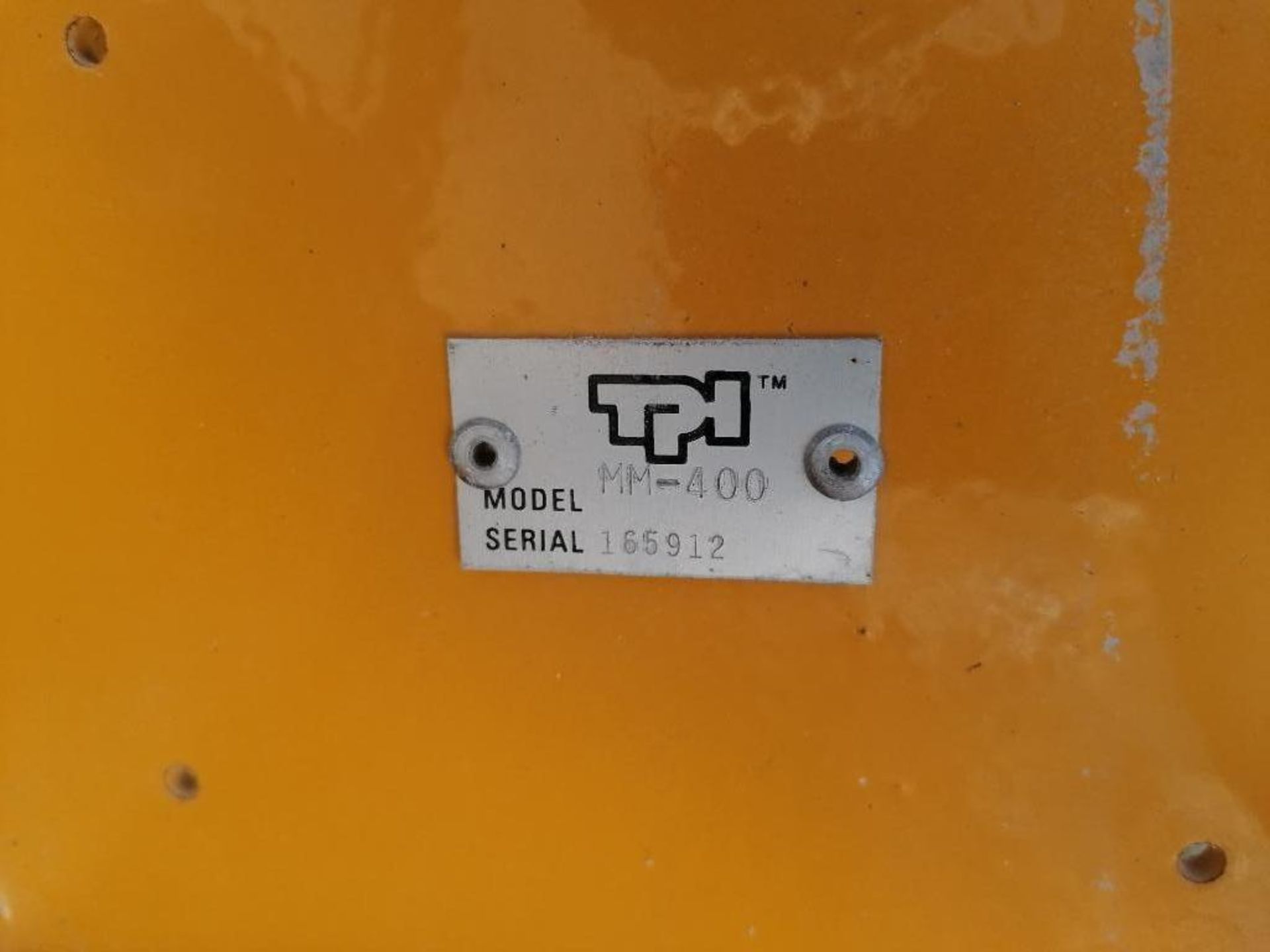(1) MixMaster Concrete Mixer, Model MM-400, Serial #165912. Located in Mt. Pleasant, IA. - Image 7 of 7