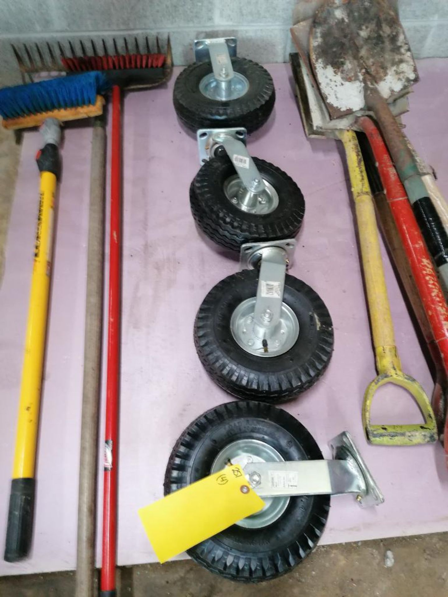 (4) NEW 10" Pneumatic Tires. Located in Terre Haute, IN.