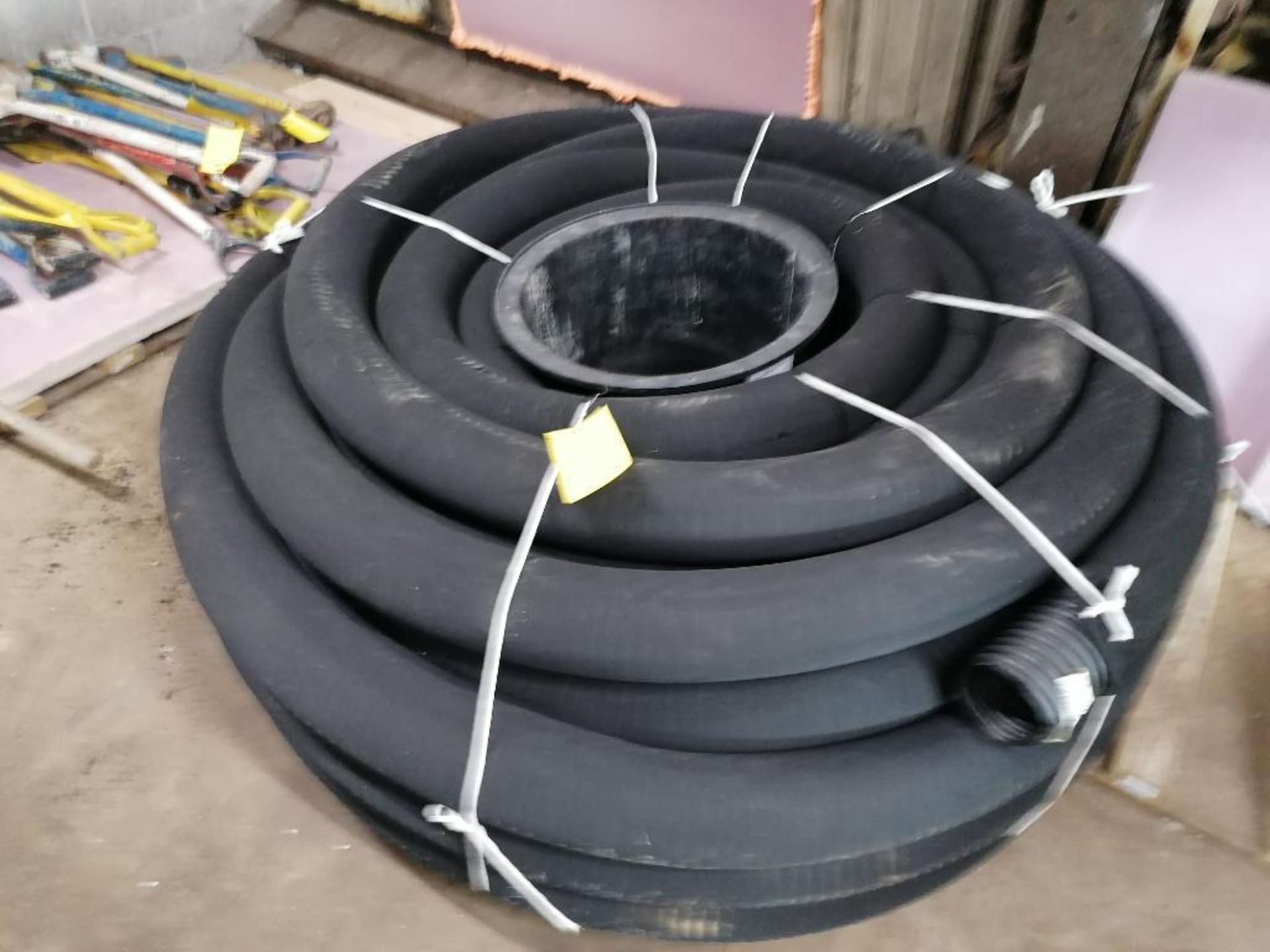 (1) Roll of Drainage Hose. Located in Terre Haute, IN.