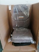 (1) Case Dozer Seat Air Ride Air Suspension Sears Manufacturing, Serial #024021703205. Located in Mt