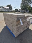 (13) 12" x 4' Wall-Ties Smooth Aluminum Concrete Forms 8" Hole Pattern. Located in Mt. Pleasant, IA.