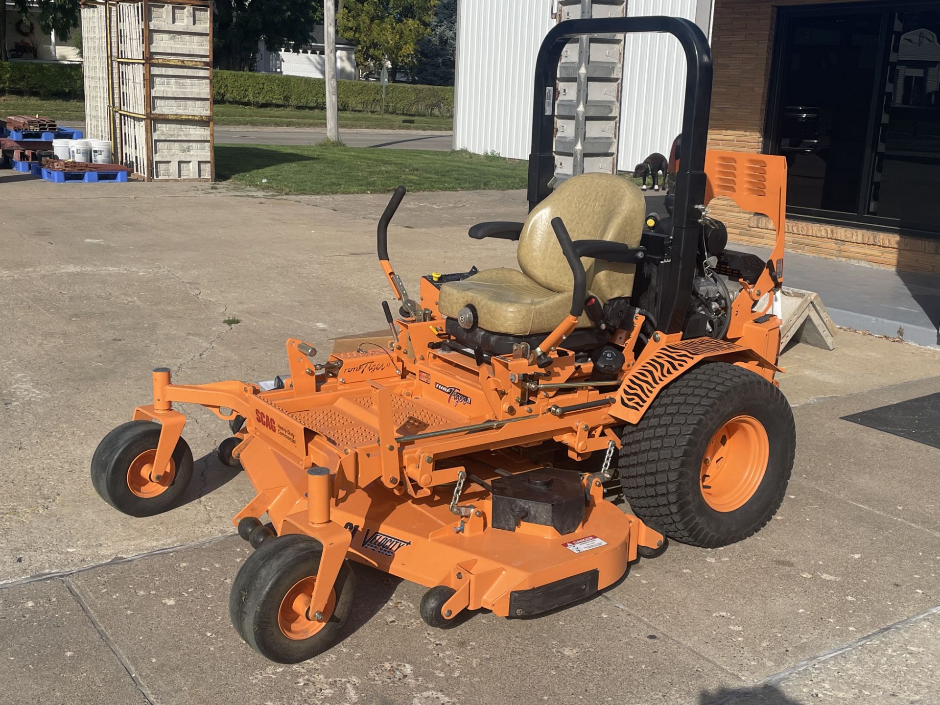 (1) 2019 SCAG Turf Tiger II, Model STTII-61V-31DFI, 31 HP, 61" Deck, 139 Hours. - Image 3 of 26