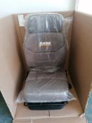 (1) Case Dozer Seat Air Ride Air Suspension Sears Manufacturing, Serial #024021703206. Located in Mt