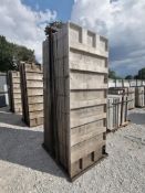 (16) 3' x 8' TUF-N-LITE Smooth Aluminum Concrete Forms 6-12 Hole Pattern, Basket is Included. Locate
