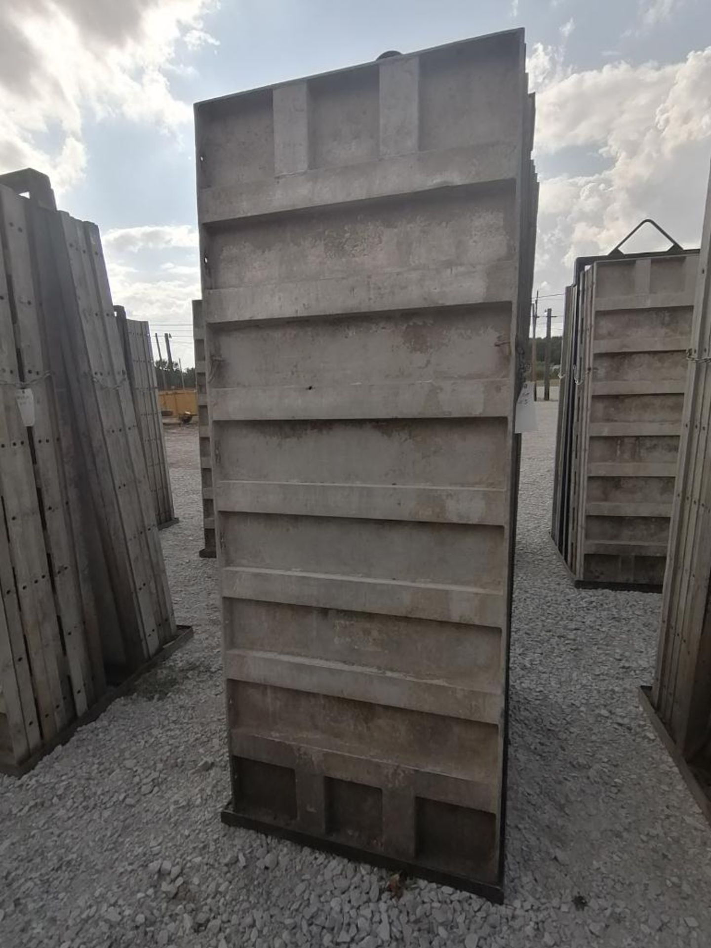 (16) 3' x 8' TUF-N-LITE Smooth Aluminum Concrete Forms 6-12 Hole Pattern, Basket is Included. Locate - Image 6 of 7