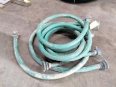 (4) Water Pump Suction Hoses. Located in Terre Haute, IN.