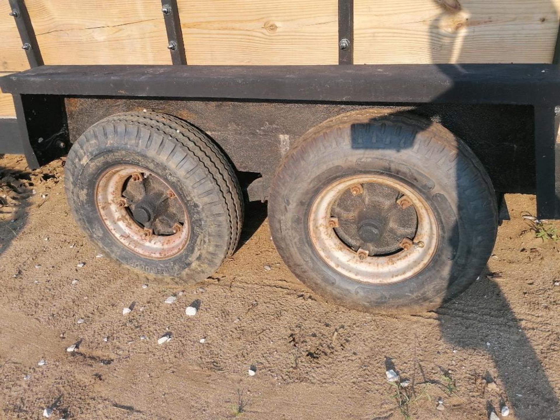 (1) 7' x 18' Trailer with Toolbox & Contents, TITLE IN TRANSIT. Located in Terre Haute, IN. - Image 11 of 13