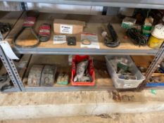 Two Shelves of Miscellaneous Parts, Bobcat Belts, Seals, Filter, Etc. Located in Hazelwood, MO