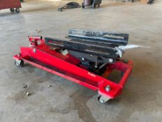 ATD 7435 Low Lift Hydraulic Transmission Jack. Located in Hazelwood, MO