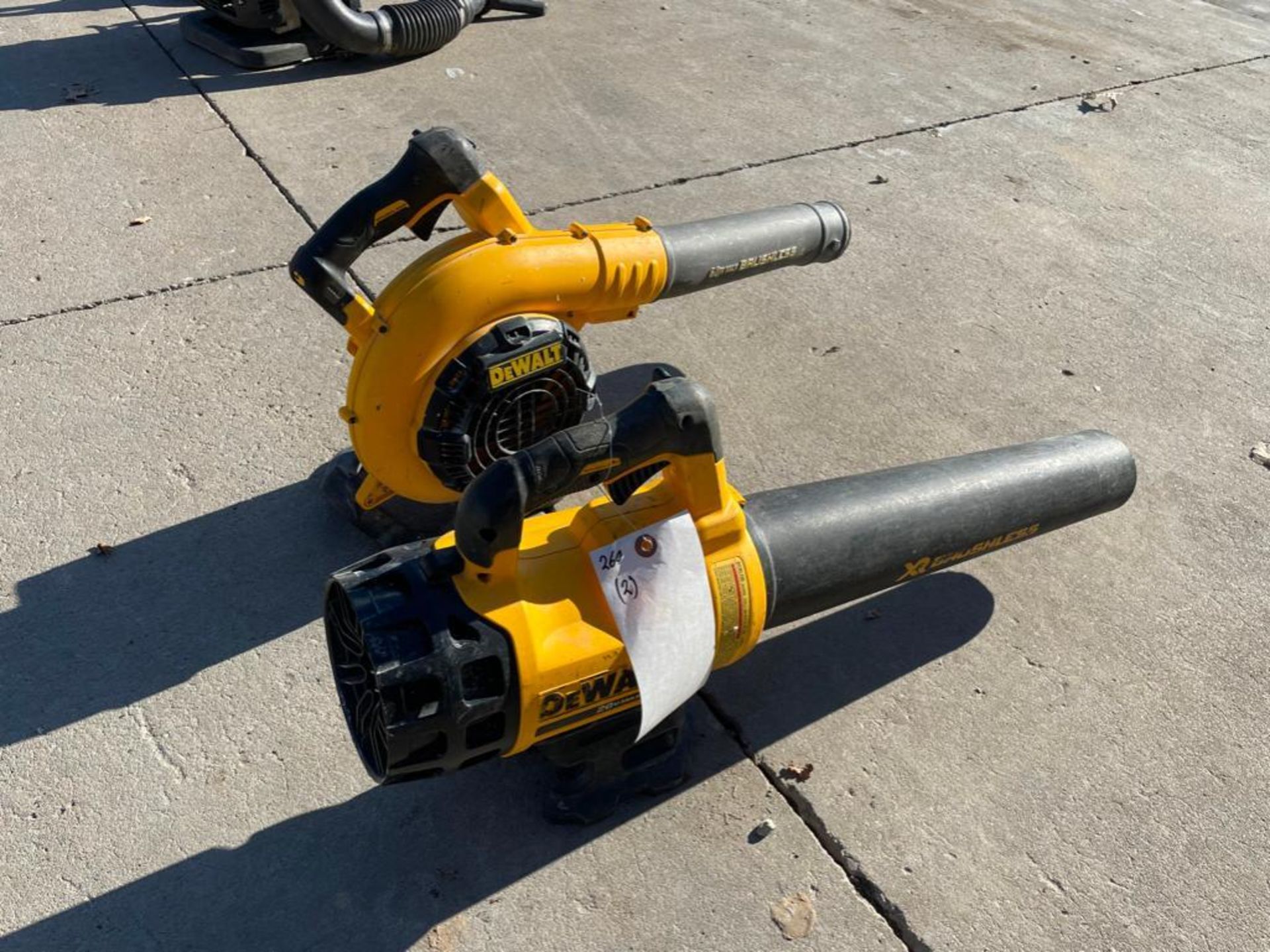 (2) DeWalt 60V Max Blowers no batteries. Located in Hazelwood, MO - Image 2 of 10