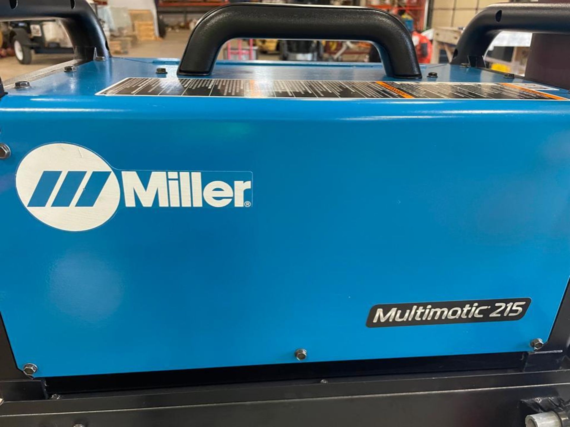 Miller Multimatic 215 Welder Portable Welder with Tank, Gauges & Cart. Parts Master Creeper, Magna C - Image 3 of 16