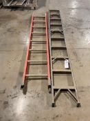 (1) 8' Louisville Ladder & (1) 10' Louisville Ladder. Located in Hazelwood, MO