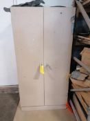 Metal Cabinet with Contents New & Used Safety Gear. Located in Hazelwood, MO
