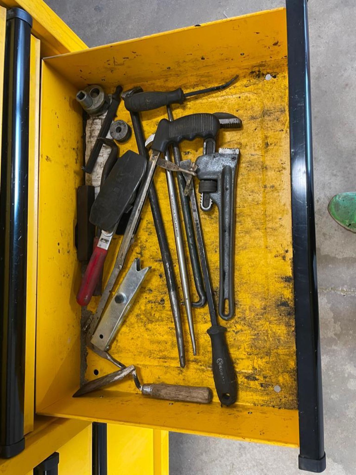 DeWalt Mechanics Tool Box with Contents, Wrenches, Sockets, Plyers, Pipe Wrench, Screwdrivers, etc. - Image 20 of 24