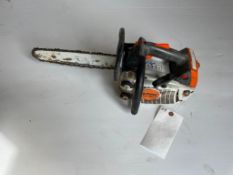 Stihl MS 193T Chain Saw. Located in Hazelwood, MO