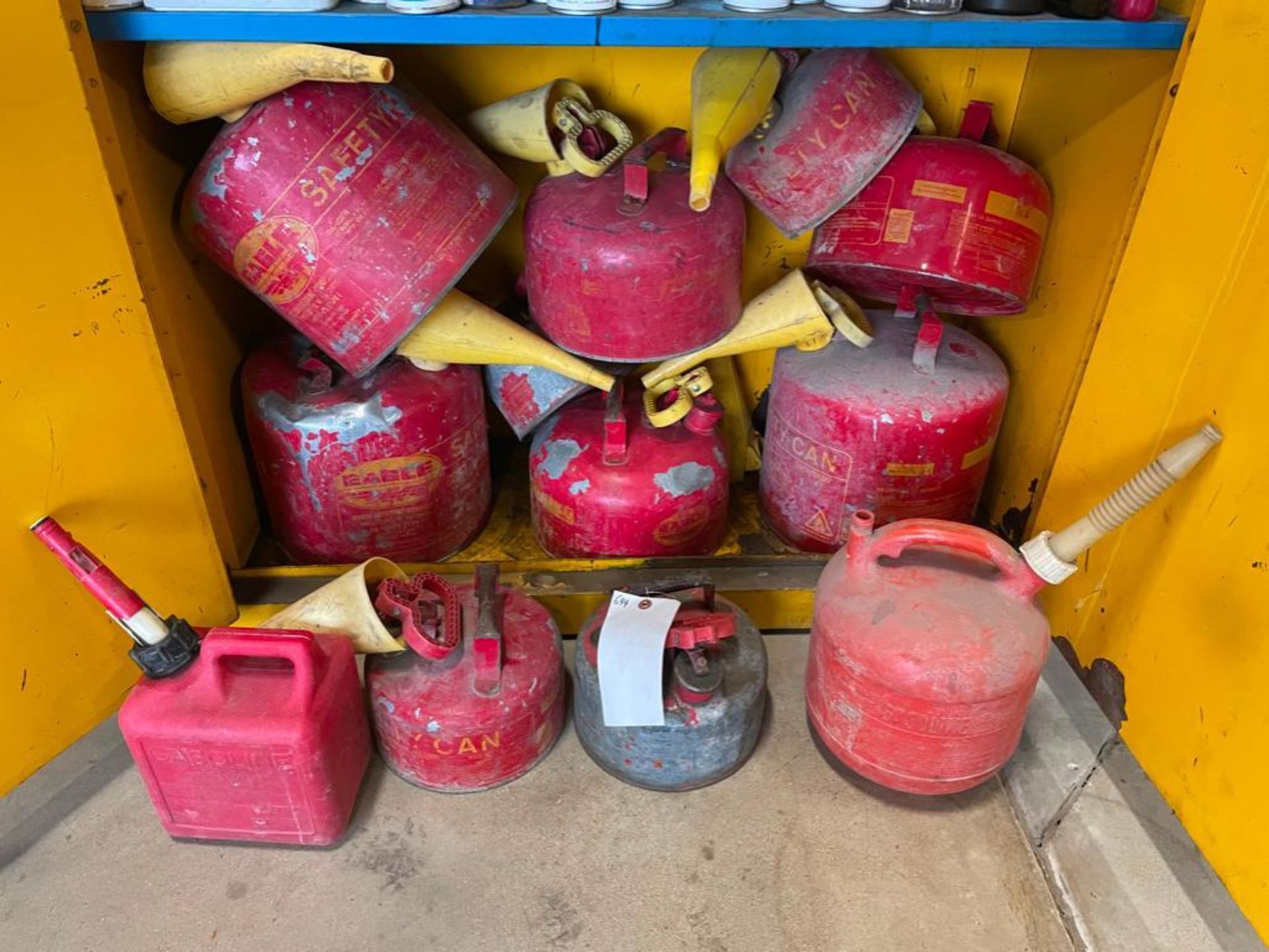 Miscellaneous Safety Gas Cans. Located in Hazelwood, MO