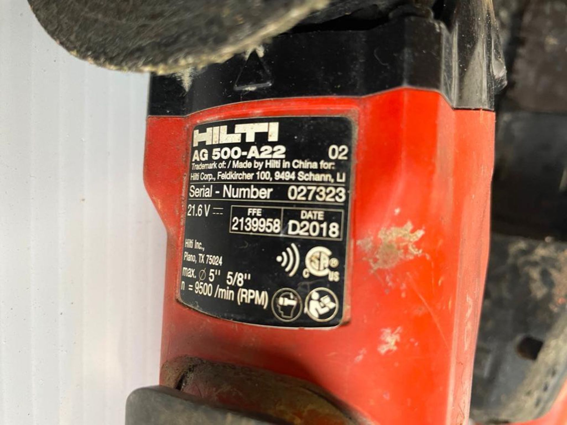 (4) Miscellaneous Hilti 22V Lithium-Ion Cordless Tools with Batteries & Charger.  TE6-A22 Rotary Ham - Image 8 of 12