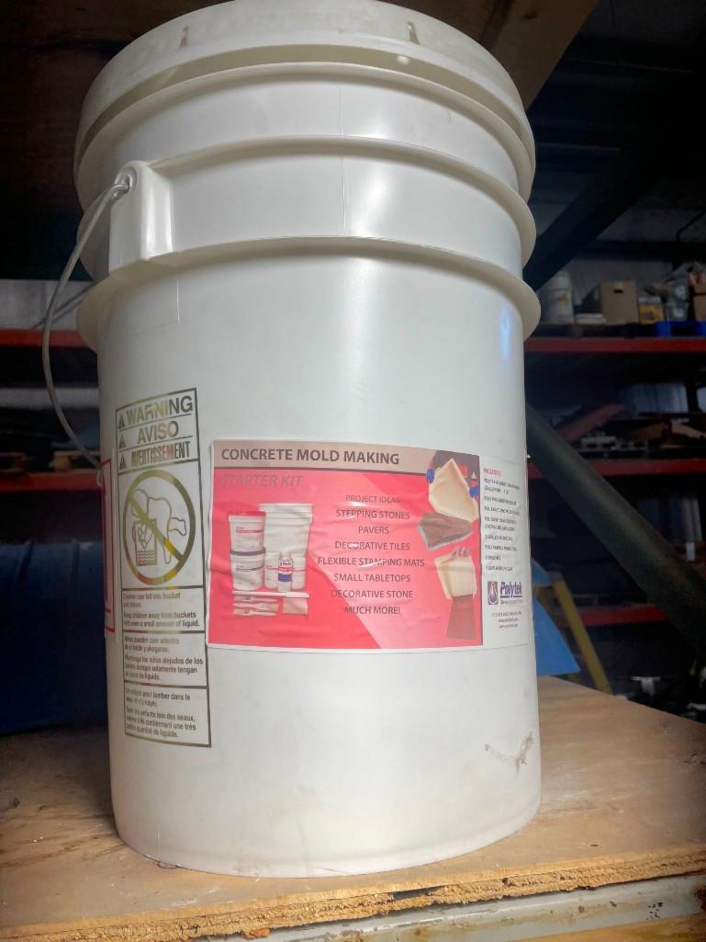 Lot of (1) Bucket of Trinic Plasticiser, (2) Buckets of TRINIC Stampshield, (1) Bucket of Trinic Sta - Image 11 of 11