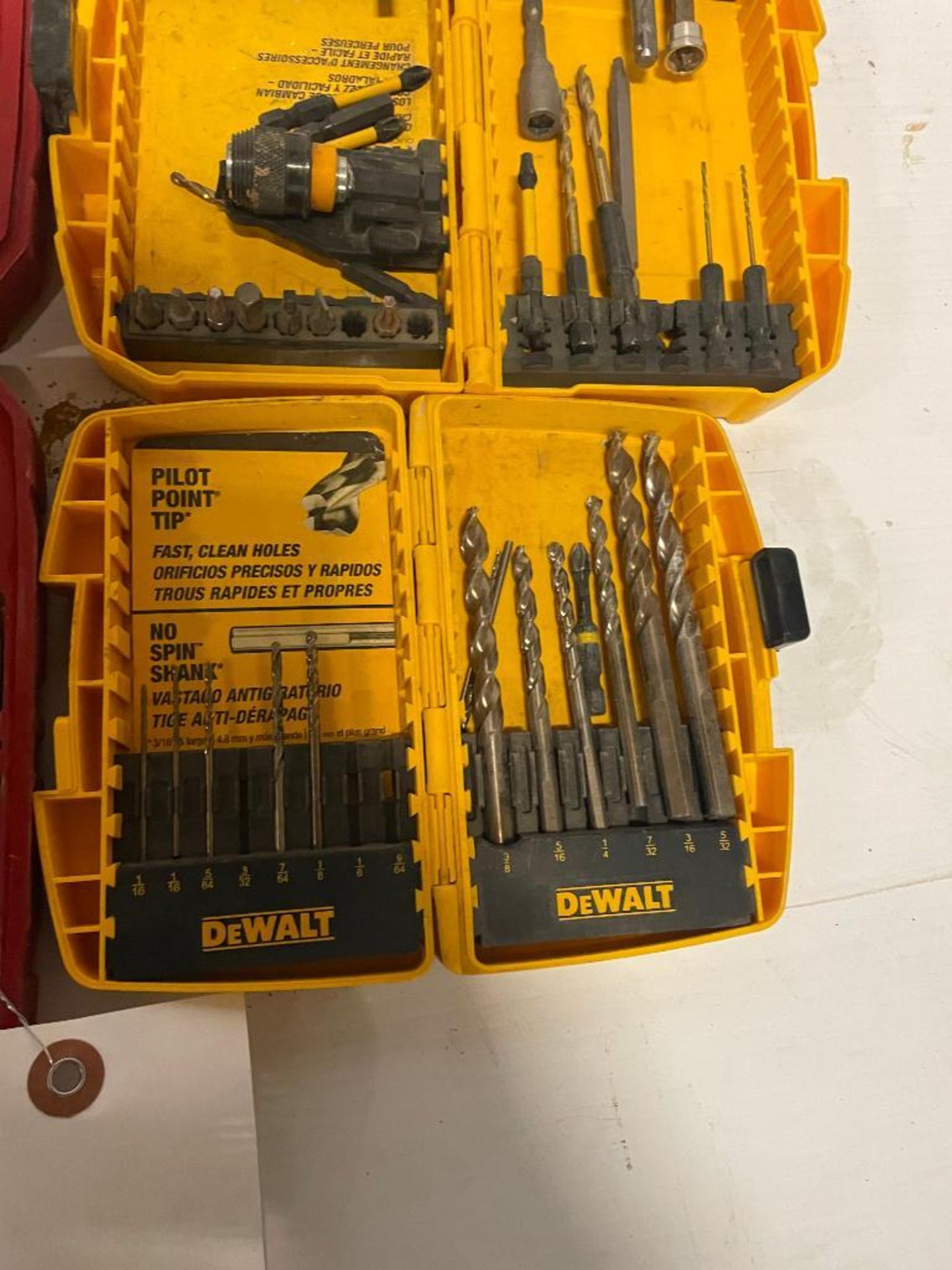(6) Various Size Socket Sets, Drill Sets, Drill Bits, Screw Driver Bits. Located in Hazelwood, MO - Image 11 of 11