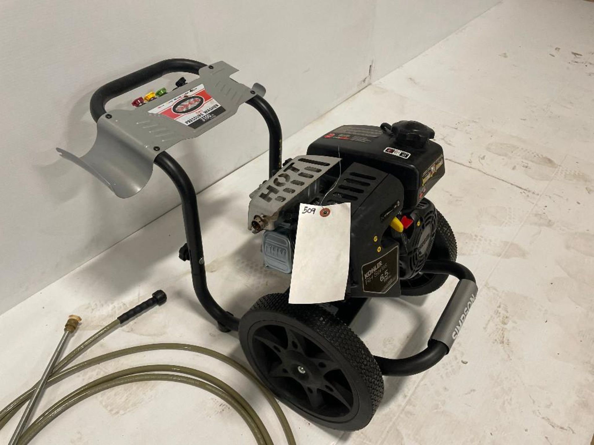 Kohler RH Series 6.5 hp Gas Pressure Washer, 3100 PSI, with wand. Located in Hazelwood, MO