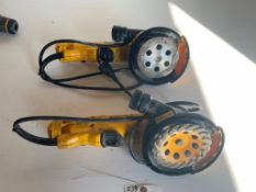 (2) DeWalt DWE402 Angle Grinder 4 1/2", 120V. Located in Hazelwood, MO