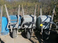 (3) Wheelbarrows. Located in Hazelwood, MO.