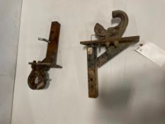 (2) Pintle Hitch Receivers. Located in Hazelwood, MO