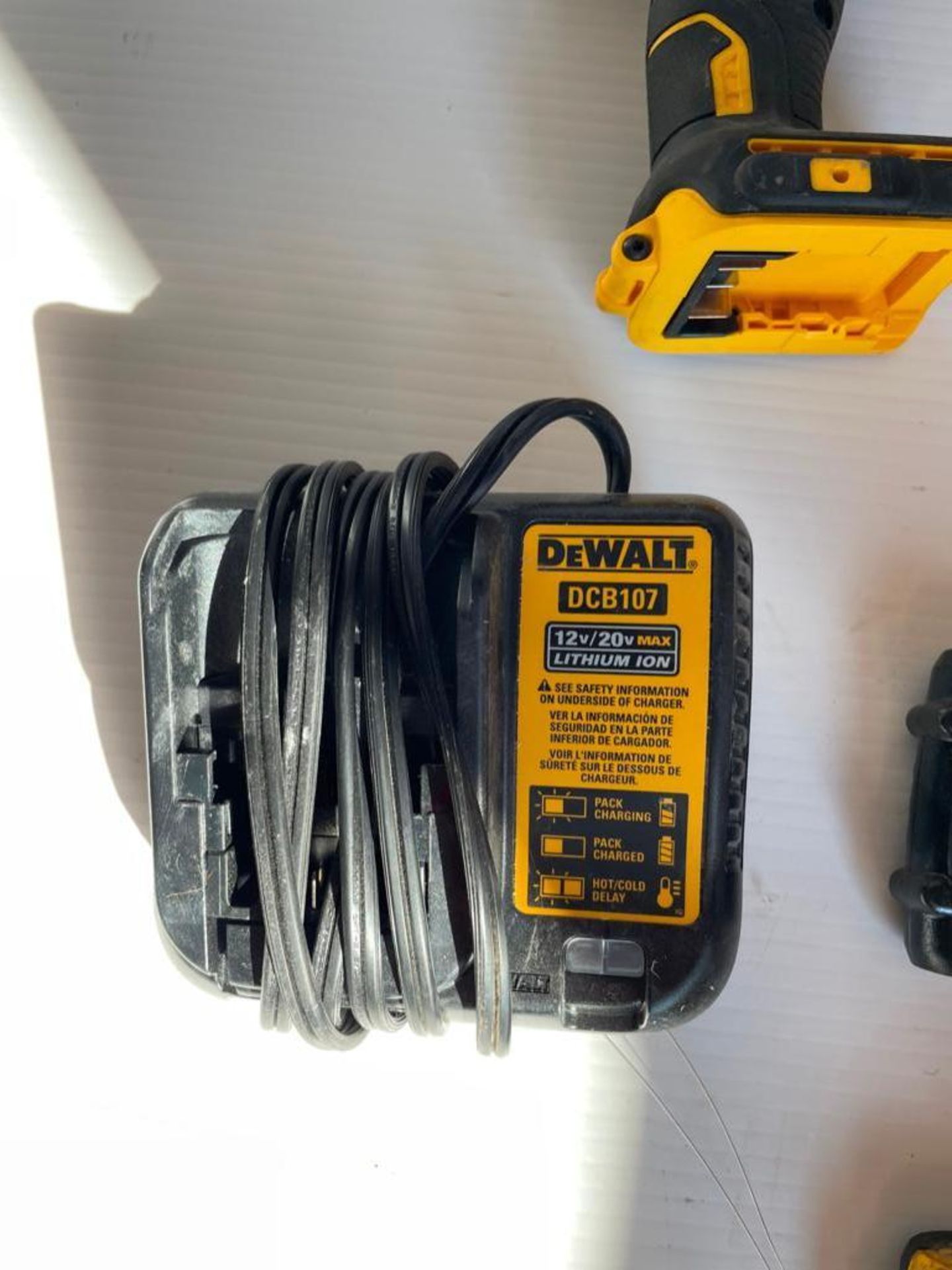 DeWalt DCD777 Cordless Drill Driver 1/2" with Battery, Charger & Case. Located in Hazelwood, MO - Image 8 of 8