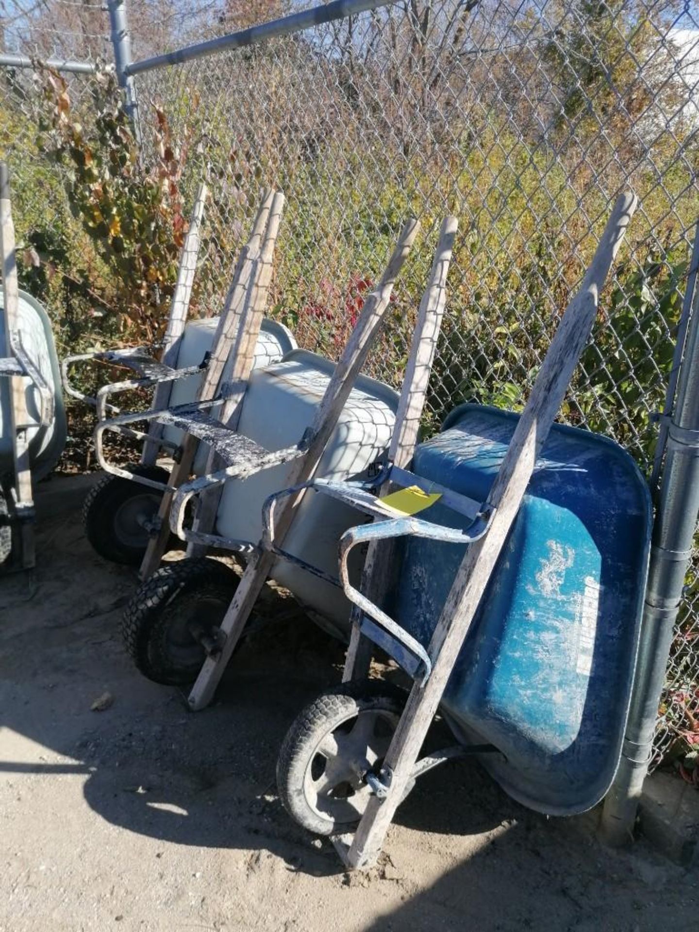 (3) Wheelbarrows. Located in Hazelwood, MO.