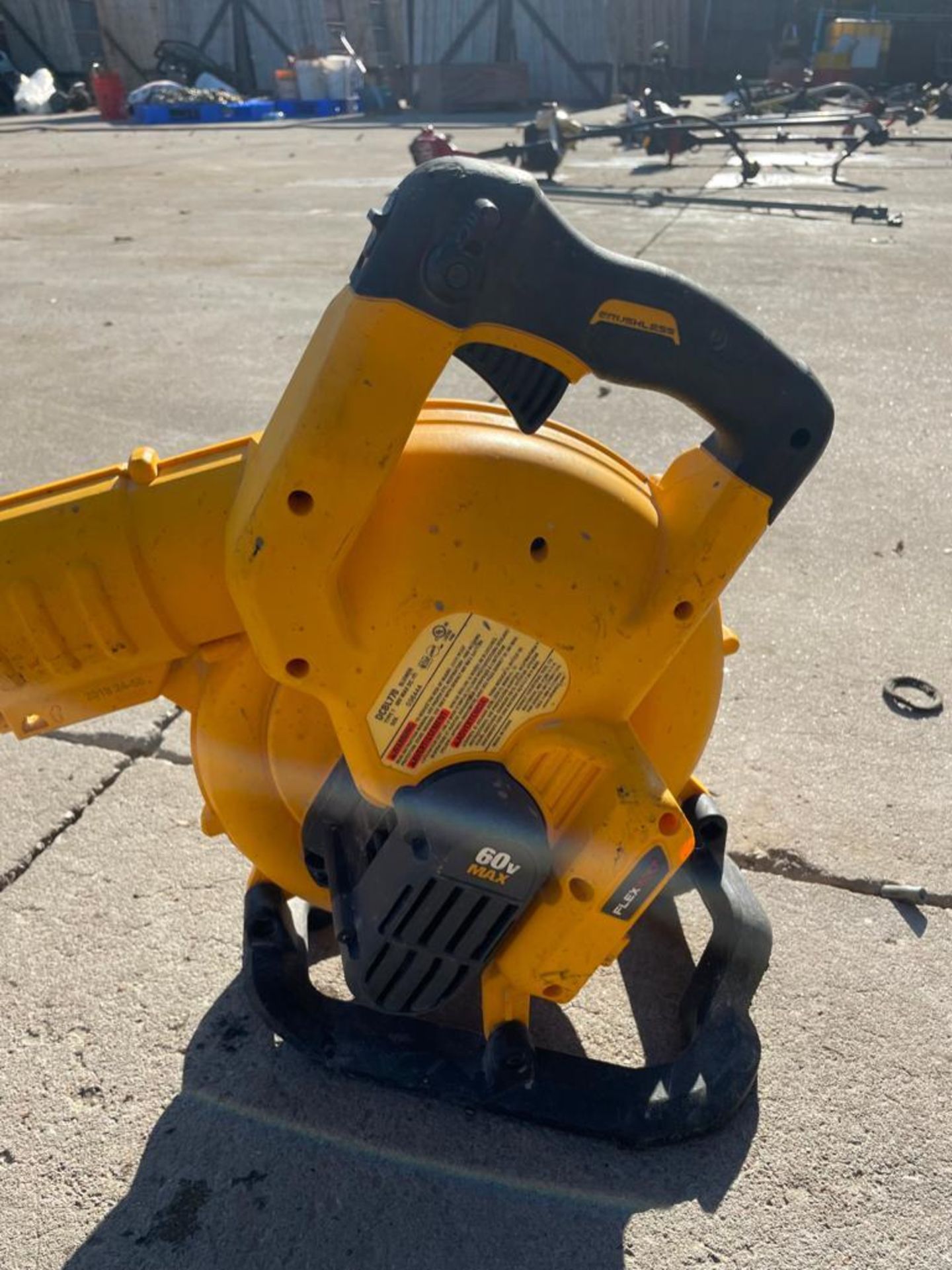 (2) DeWalt 60V Max Blowers no batteries. Located in Hazelwood, MO - Image 8 of 10