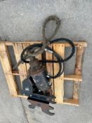 Worksite PA30 Hydraulic Post Hole Digger Attachment. Located in Hazelwood, MO