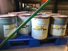 Pallet - (10) Buckets of  K&K Krete Seal 30 Concrete Sealer. Located in Hazelwood, MO