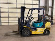 Komatsu FC25C LP Forklift, Serial #114664, 5490 Hours.  Located in Hazelwood, MO