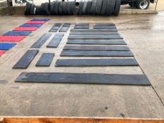 (18) Various Size Board Concrete Stamps. Located in Hazelwood, MO