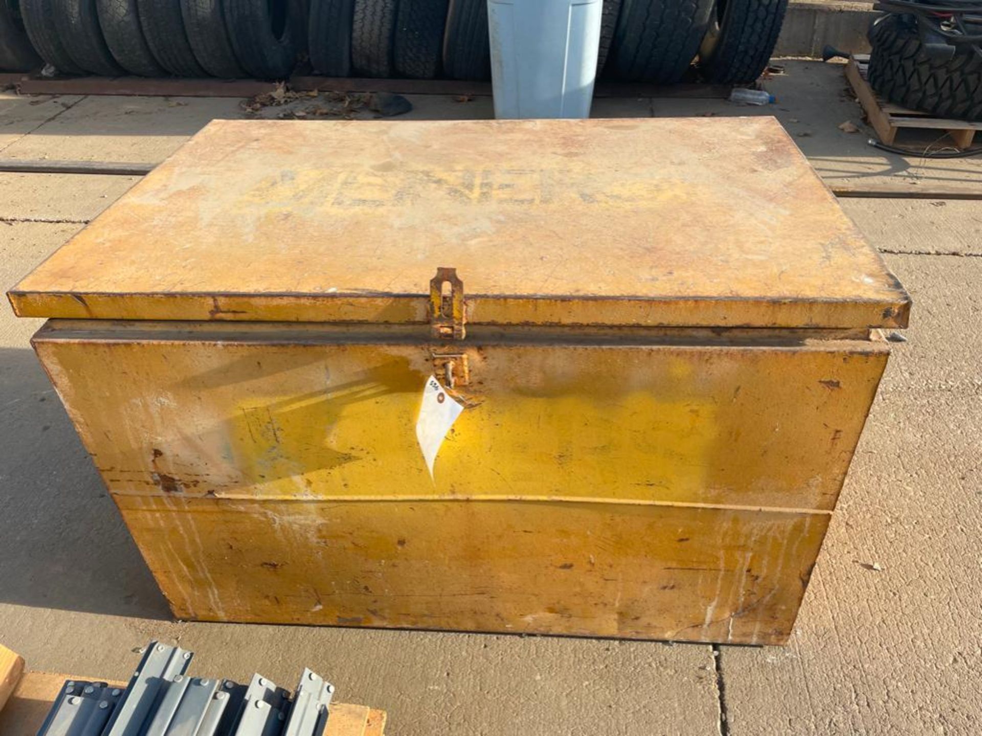30" x 48" x 30" Metal Storage Box. Located in Hazelwood, MO - Image 3 of 5