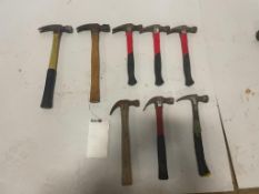 Various Size Hammers. Located in Hazelwood, MO